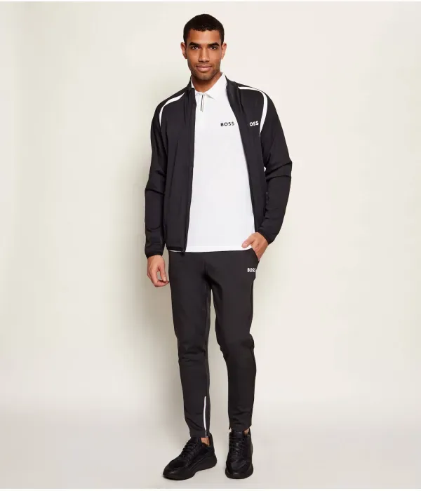 Jt_Toc Длинные спортивные штаны для вращения regular fit Boss Green, черный — фото 2
