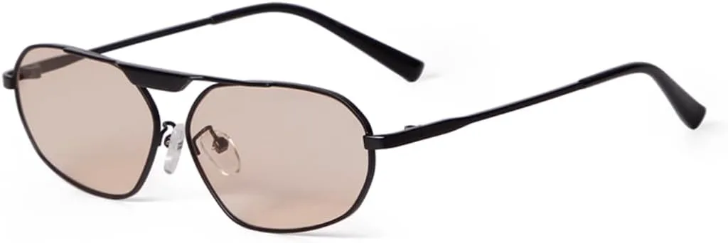 

Солнцезащитные очки с защитой UV400 | Металлическая оправа, цветные линзы | Для женщин и мужчин, для занятий спортом на открытом воздухе и вождения DSVIGF, 06