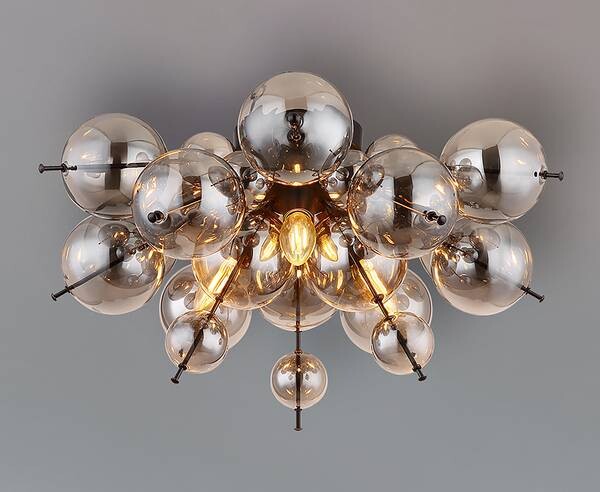 

Потолочный светильник Globo Lighting Udo, черный