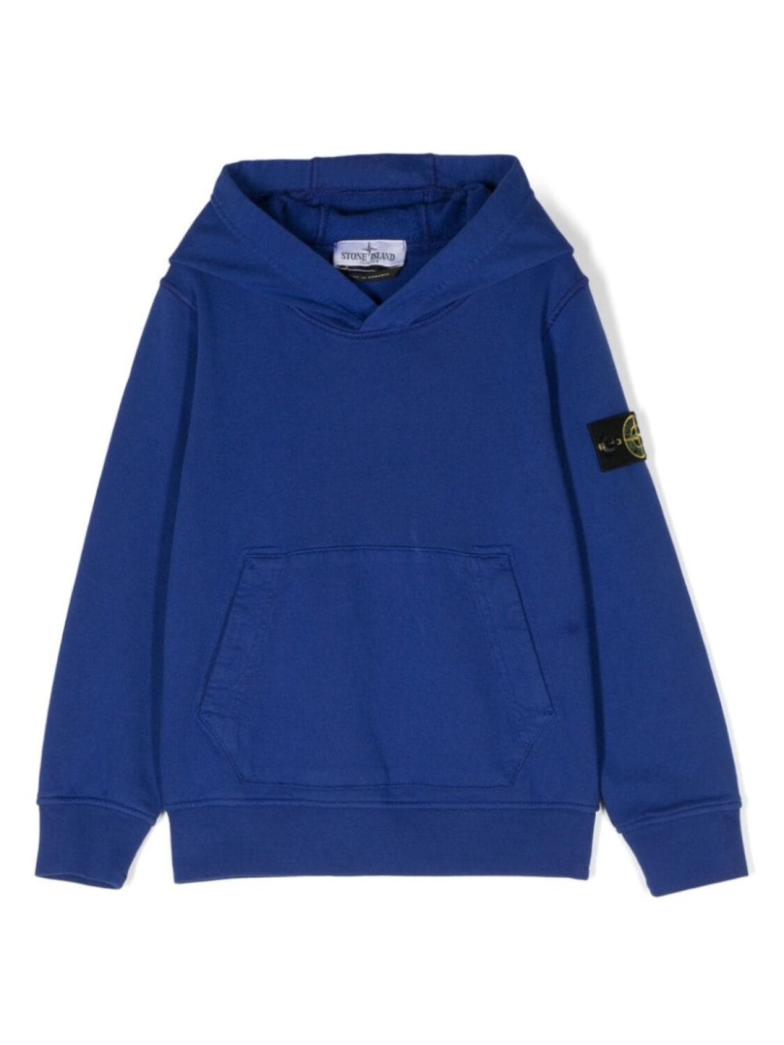 

Stone Island Junior худи с нашивкой Compass, синий