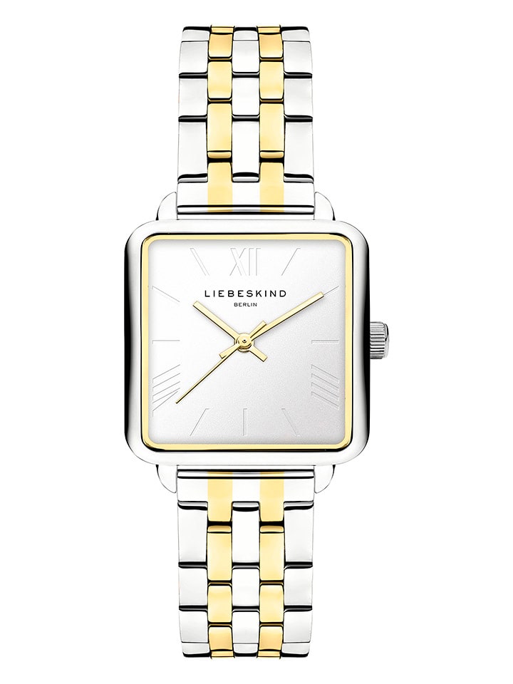 

Liebeskind Кварцевые часы в серебристо-золото-белом цвете