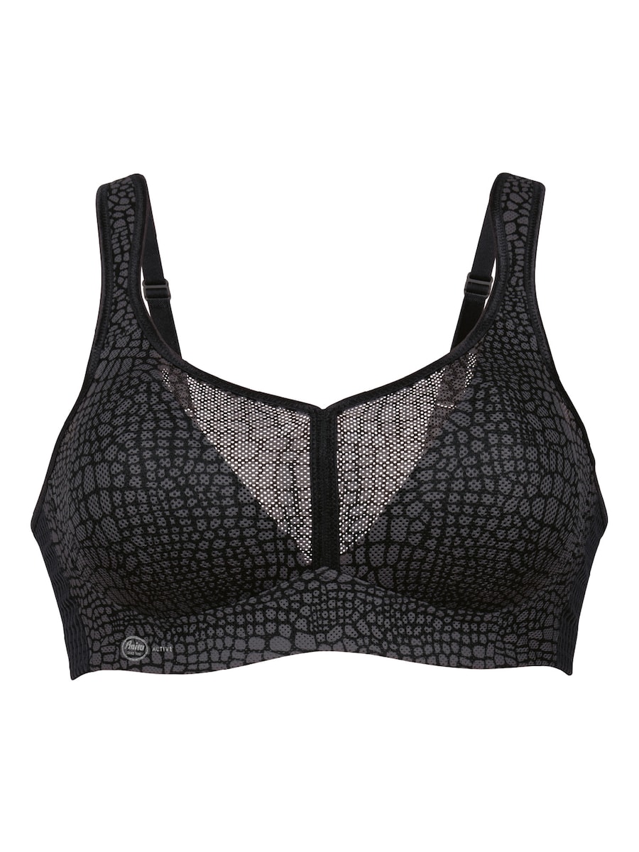 

Бюстгальтер ANITA Air Control Delta Pad Sport, темно-серый