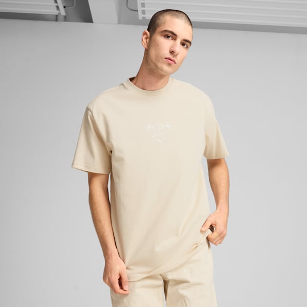 

Мужская графическая футболка Porsche Legacy Puma, белый