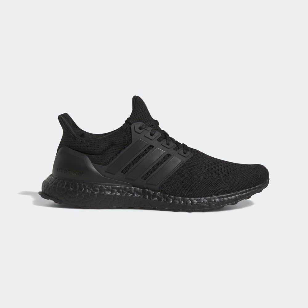 Мужские кроссовки для бега Adidas Ultraboost 1.0, черный/зеленый — фото 4