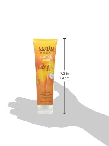 Кондиционер для волос Cantu Shea Butter for Natural Hair Complete Conditioning Co-Wash, 10 унций (280 мл). 283.50 г (.), Orange — фото 4