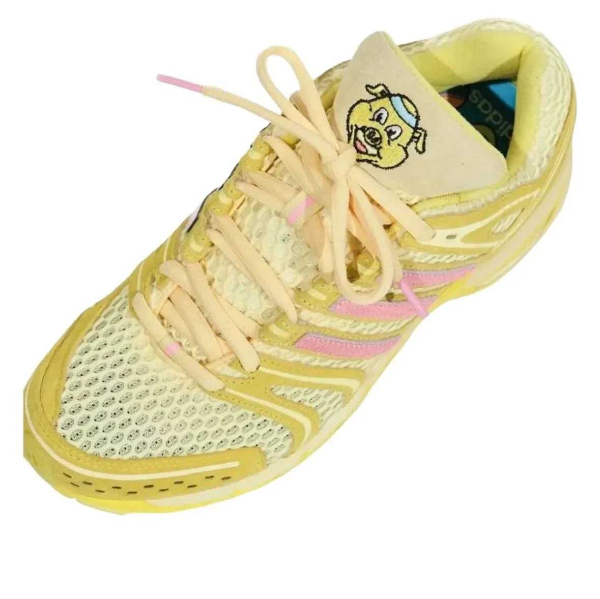 Кроссовки Adidas x UNheardof Adistar Control 5 Piggy Runner 2.0 'Cheeseburger', желтый — фото 2