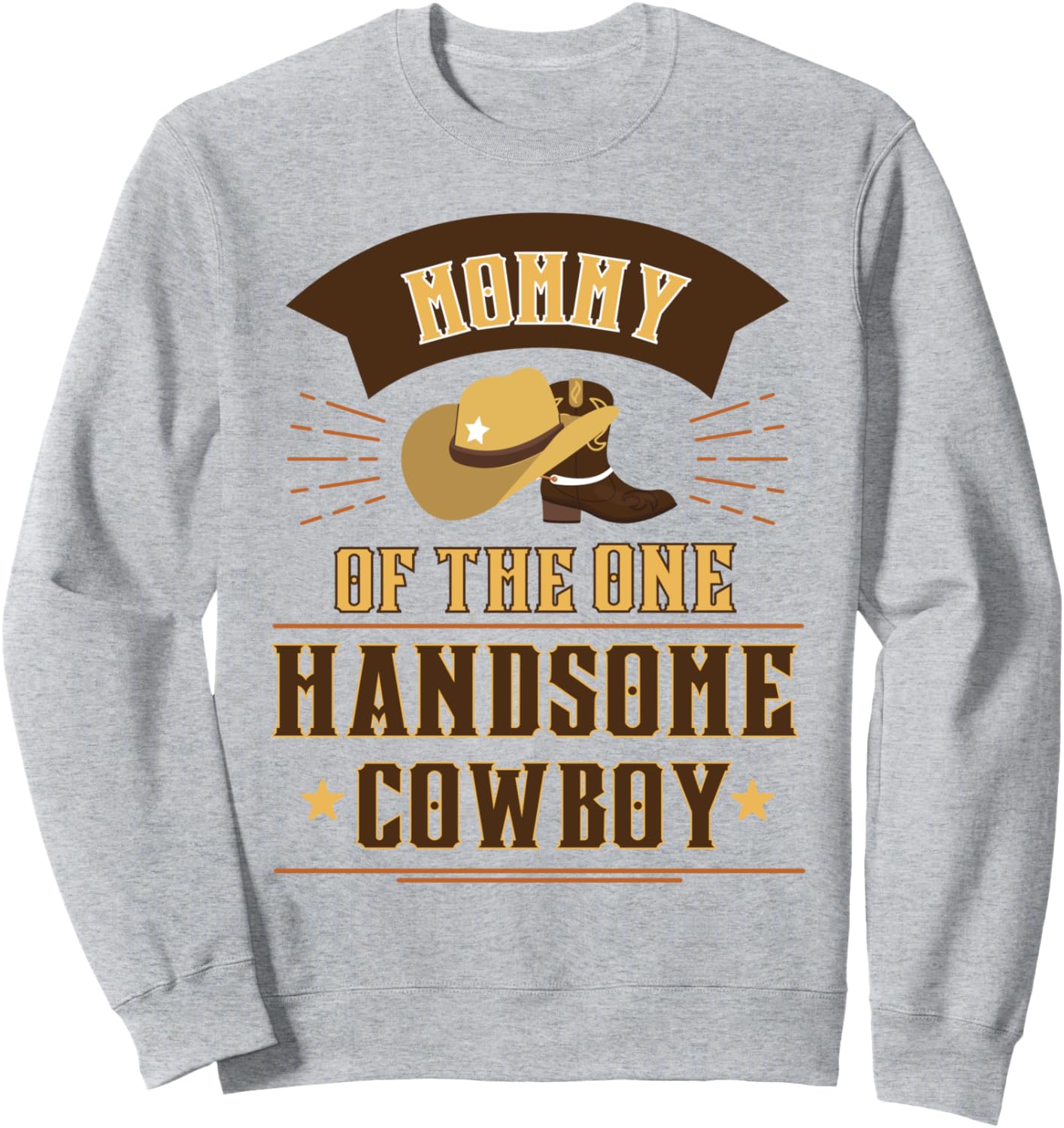 

Толстовка для дня рождения мальчика в стиле ковбой, кантри, вестерн, родео, на первый день рождения Family Look Western Cowboy Decorations Gifts, серый