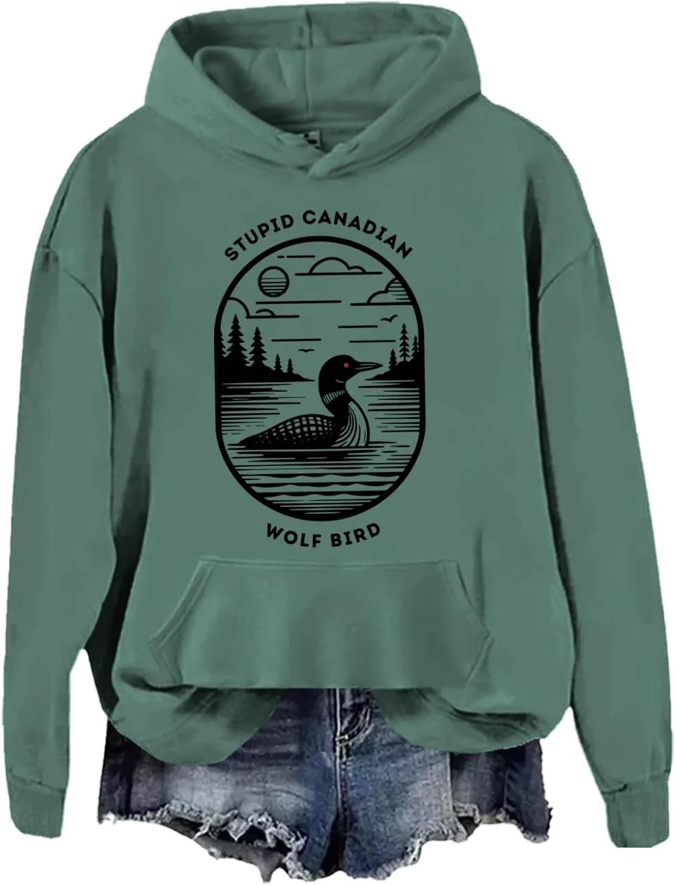 

Толстовка Stupid Wolf Bird Phncal