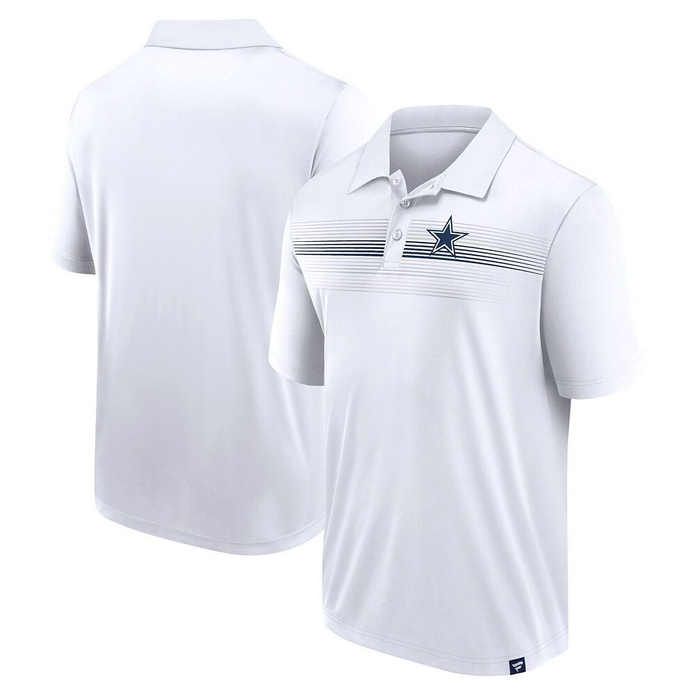 

Мужская сублимированная рубашка-поло Fanatics White Dallas Cowboys Big & Tall Fanatics Brands - White Label, цвет Cow White