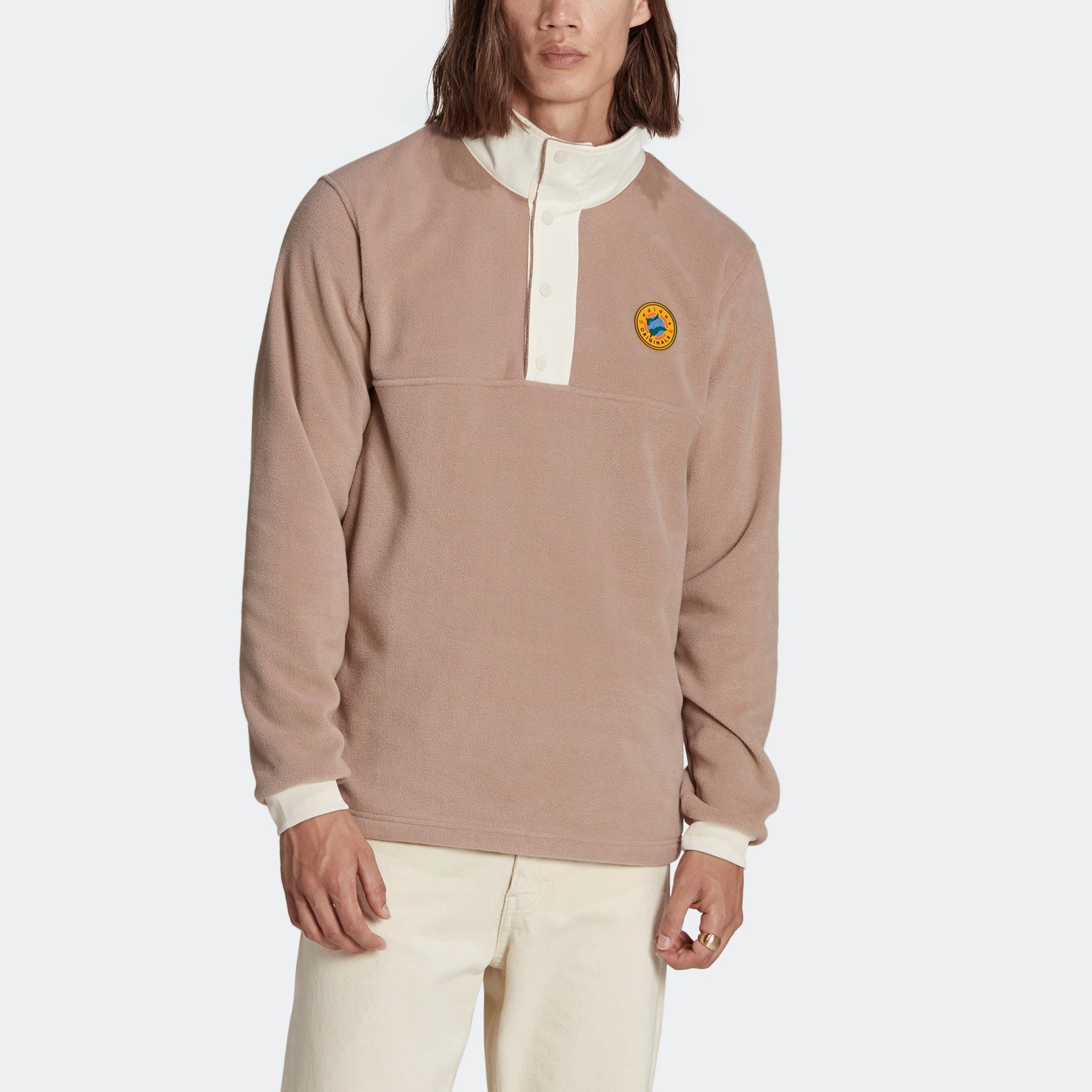 Худи adidas originals Wh Snap Fleece II8485 — фото 3