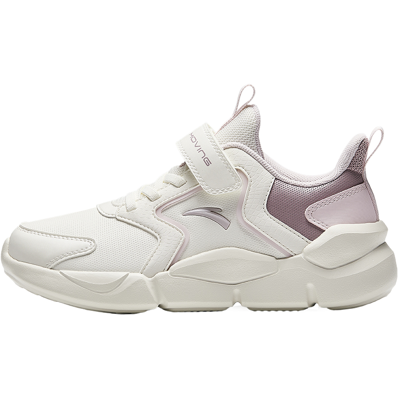 

Antakids Легкие амортизирующие низкие детские беговые кроссовки white purple pink