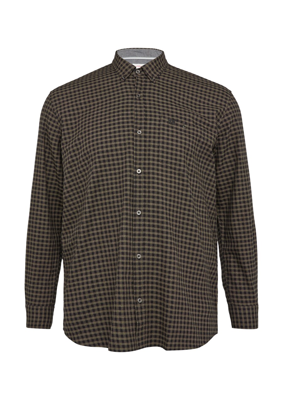 

Удобная рубашка на пуговицах s.Oliver, цвет Dark green/Black