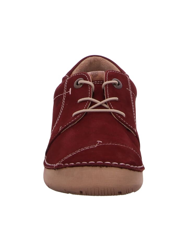 Элегантные туфли на шнуровке Scandi Schnürhalbschuh, бордо — фото 4