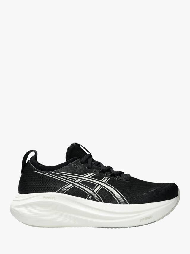 Женские кроссовки для бега gel-nimbus 27 ASICS, цвет Black/Lake Grey