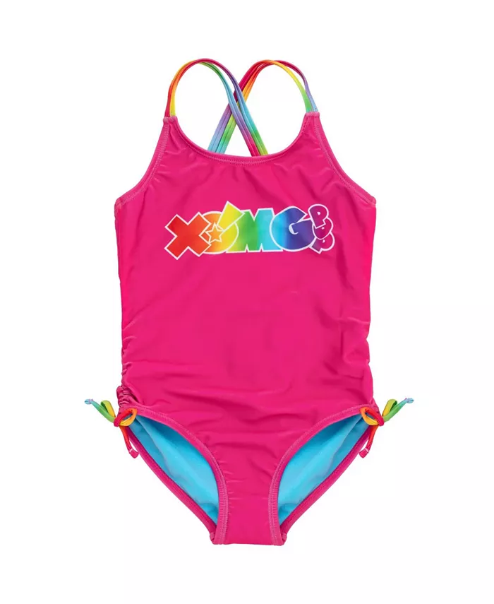 

Купальник цельный для девочек XOMG POP!, розовый