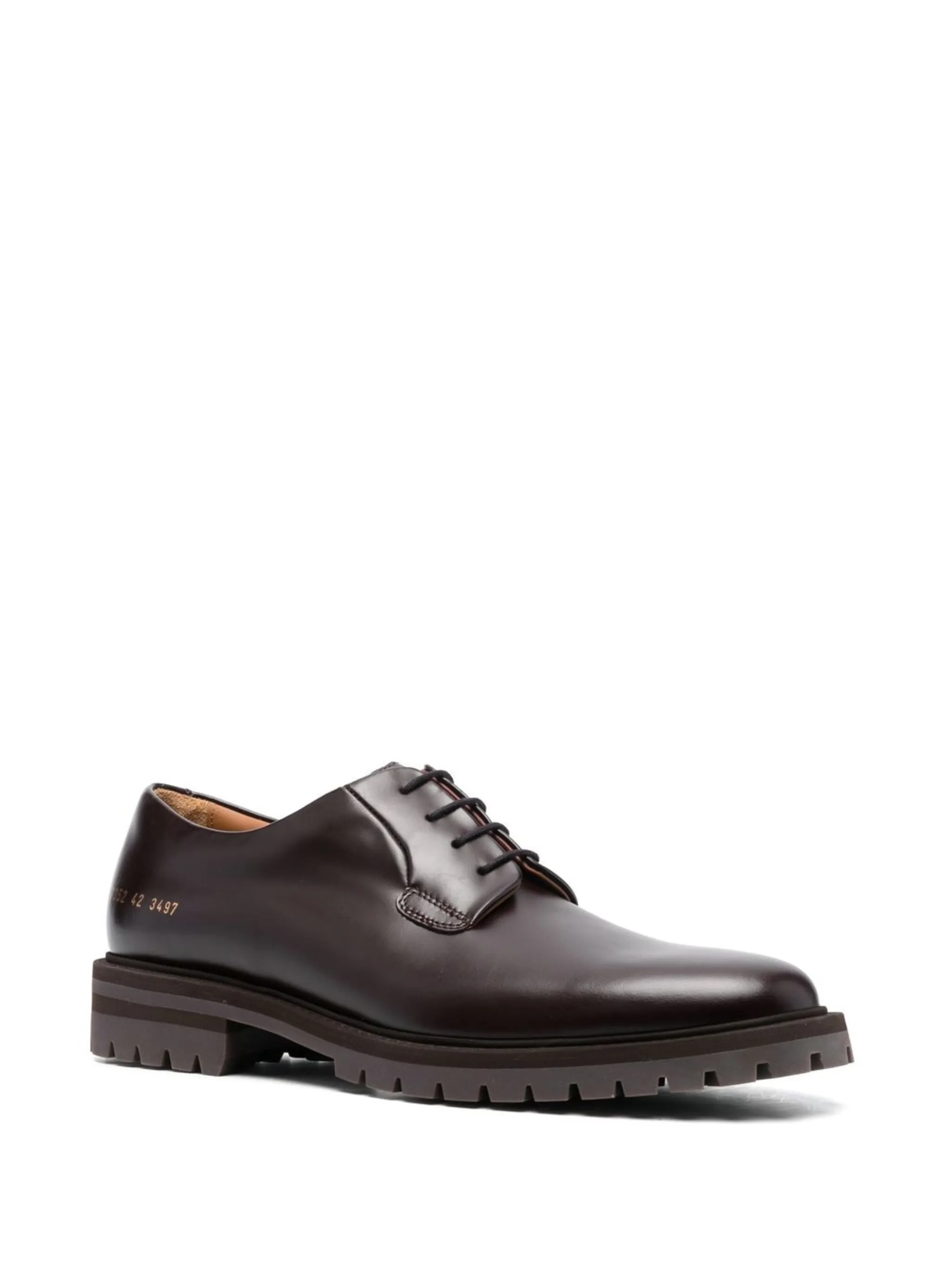 Туфли дерби на шнуровке Common Projects, коричневый — фото 2