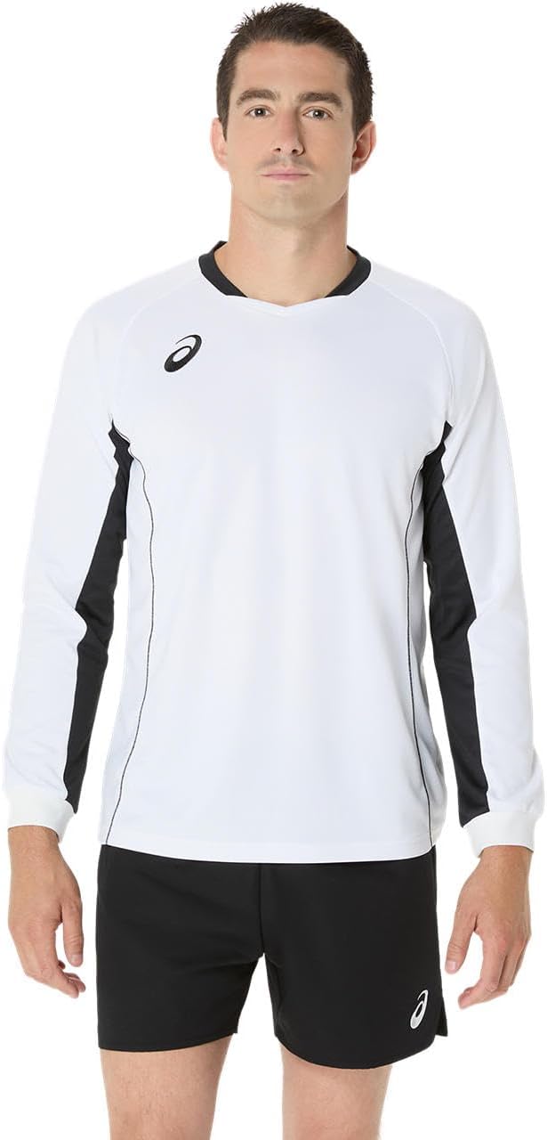 

Футболка для волейбола Asics (с длинным рукавом) 2053A215, унисекс, для взрослых, белый