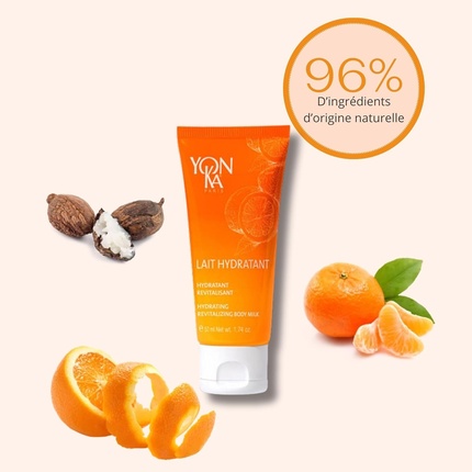Лосьон Yonka — Увлажняющее молочко для тела Vitality , % натурального происхождения, восстанавливающее, 75 мл — фото 2