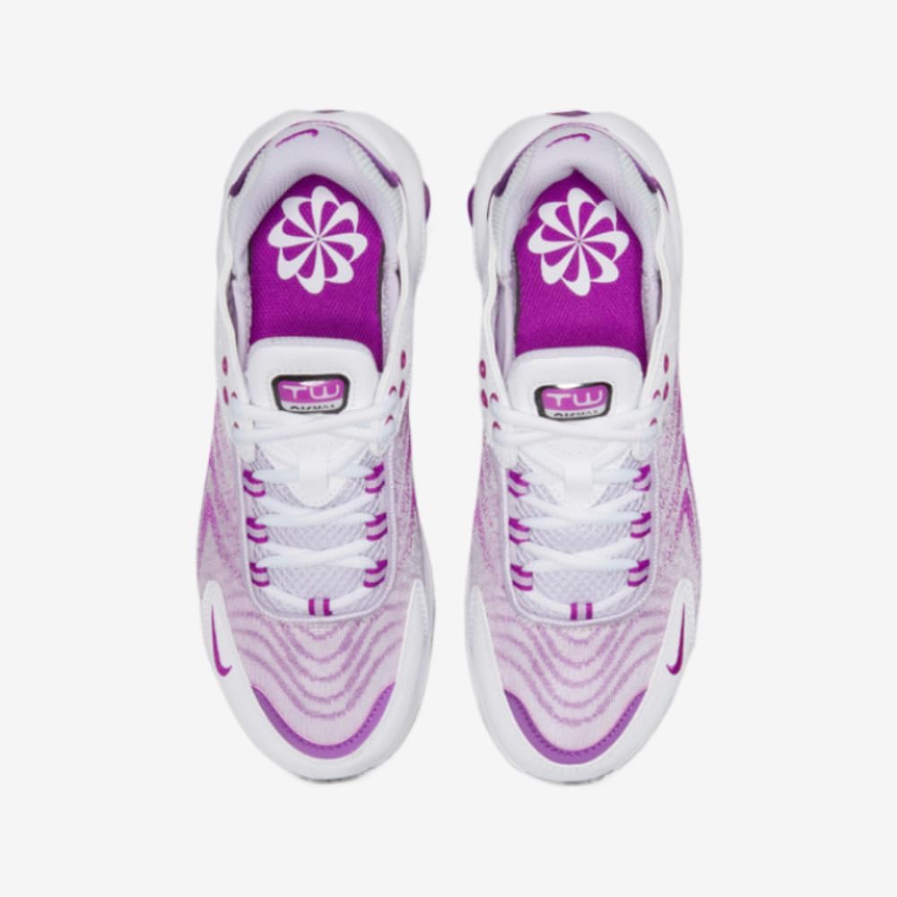 Кроссовки Nike Boys Air Max Systm, белый/фиолетовый — фото 4