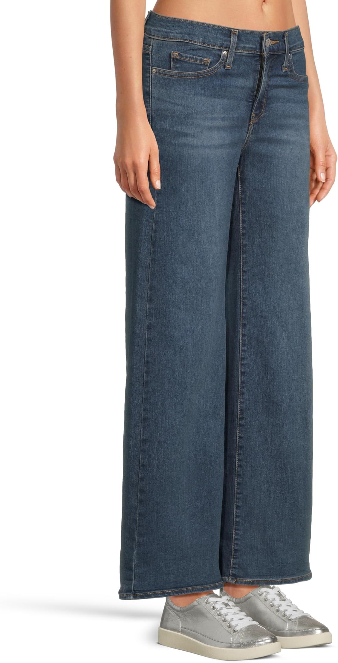 Джинсы Levi's Womens 318 Shaping Wide Leg, цвет Clever Girl — фото 2