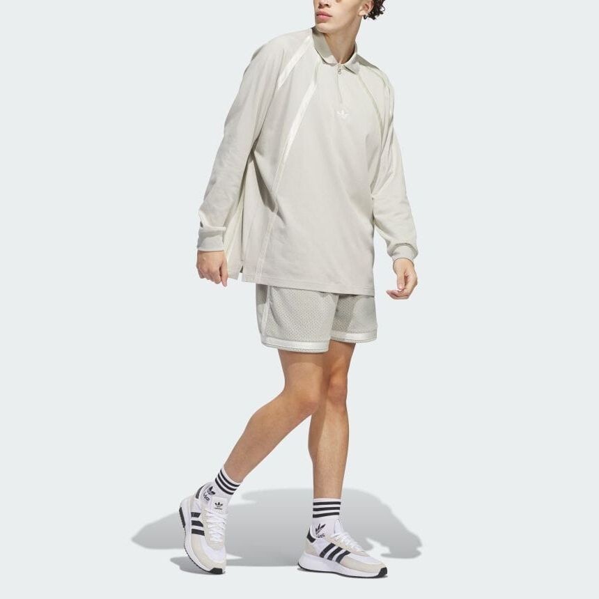 Одежда Поло Футболка Унисекс Серый Adidas Originals, серый — фото 2