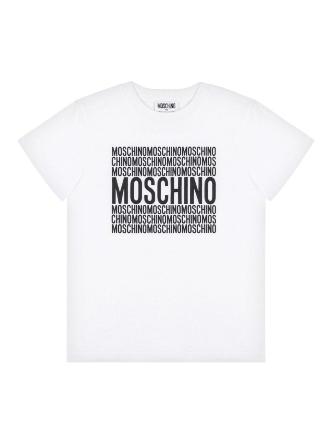 

Футболка с логотипом Moschino Kids, белый