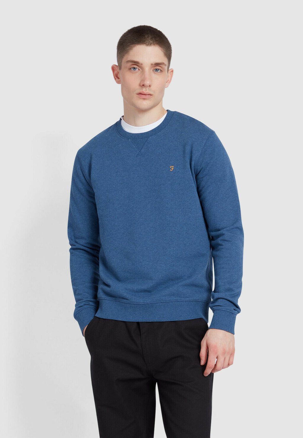 

Толстовка TIM NEW SLIM FIT CREW NECK Farah, синий