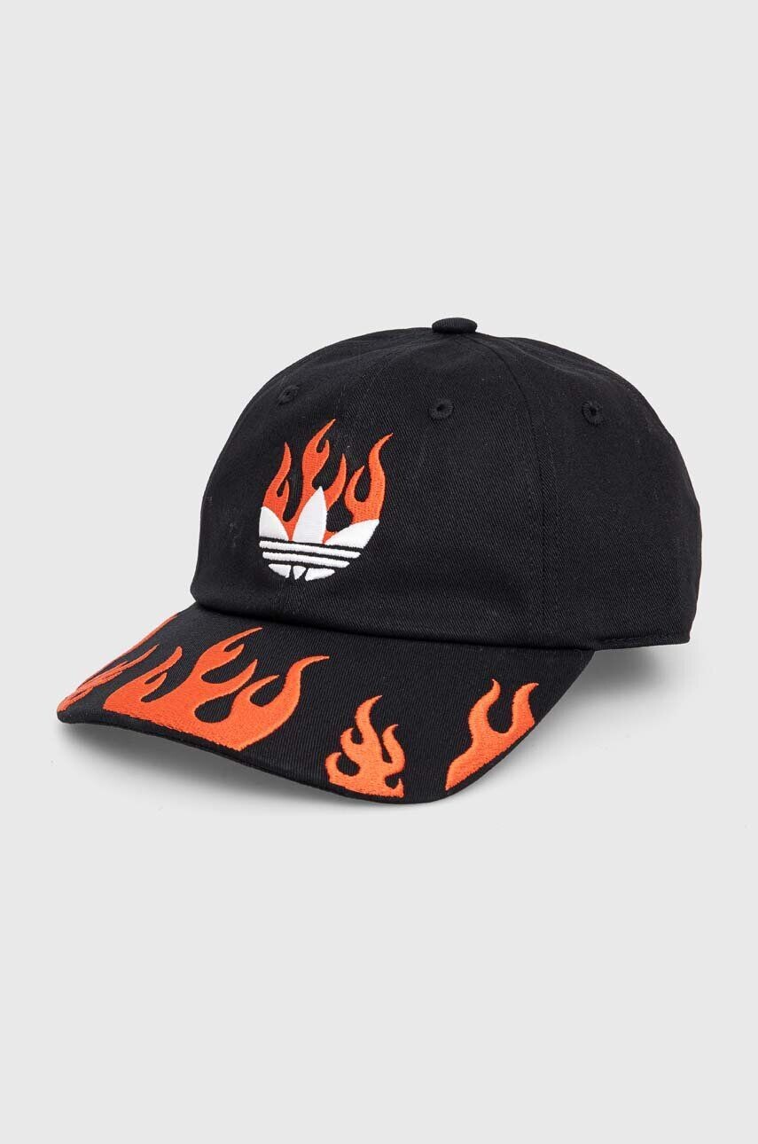 

Бейсболка adidas Originals из хлопка, черный