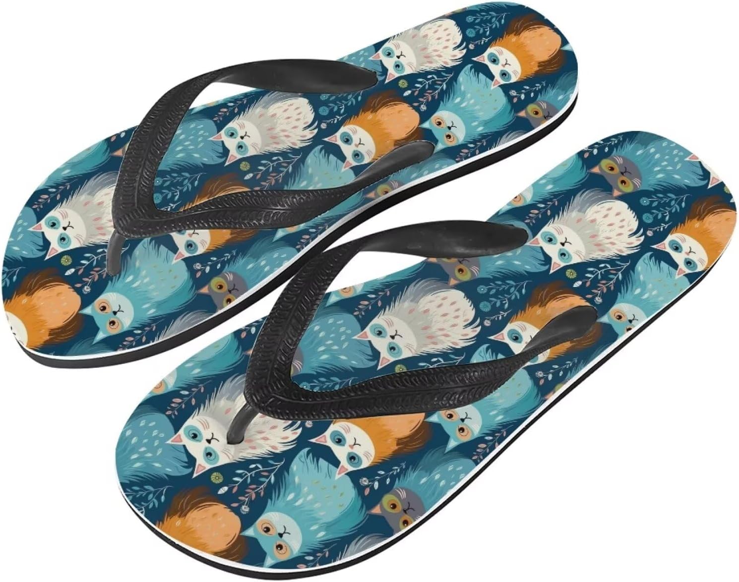 

Сандалии-вьетнамки Semiouray с принтом женщин, свиньи, кошки и зайца, легкие шлепанцы с американским флагом, удобные летние пляжные тапочки, Watercolor Cat