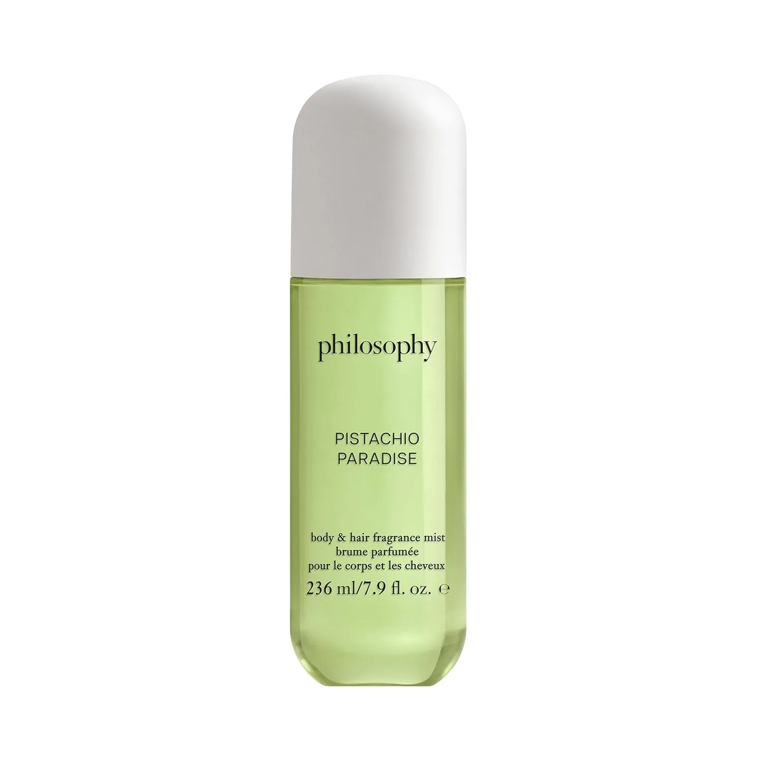 philosophy hair and body mists - стойкие ароматные туманы для женщин с полезными для кожи компонентами - увлажняют и освежают на 24 часа - варианты ароматов vanilla, pistachio и coconut