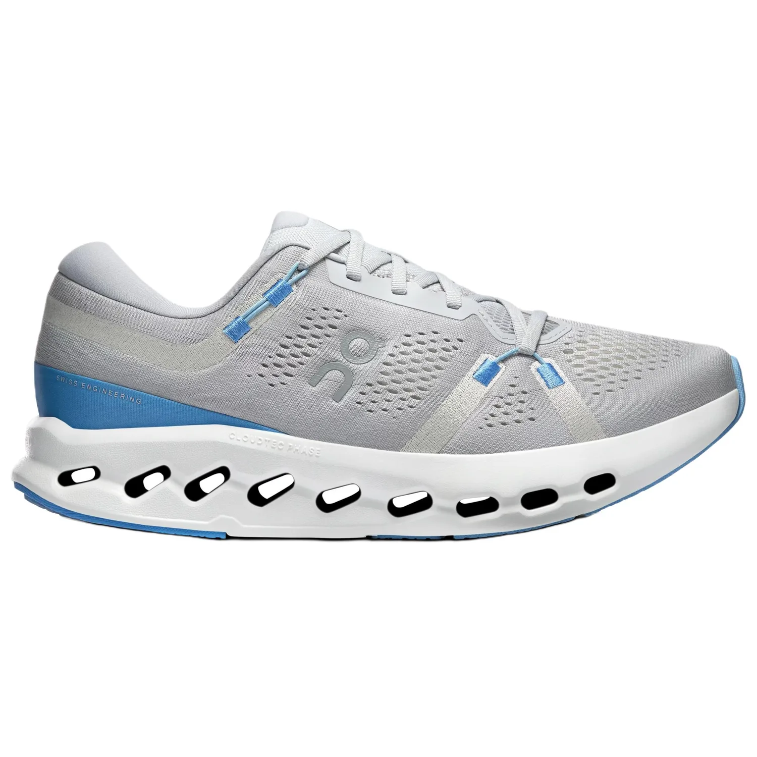 On Cloudsurfer 2 Running Shoes мужские серо-голубые — фото 3