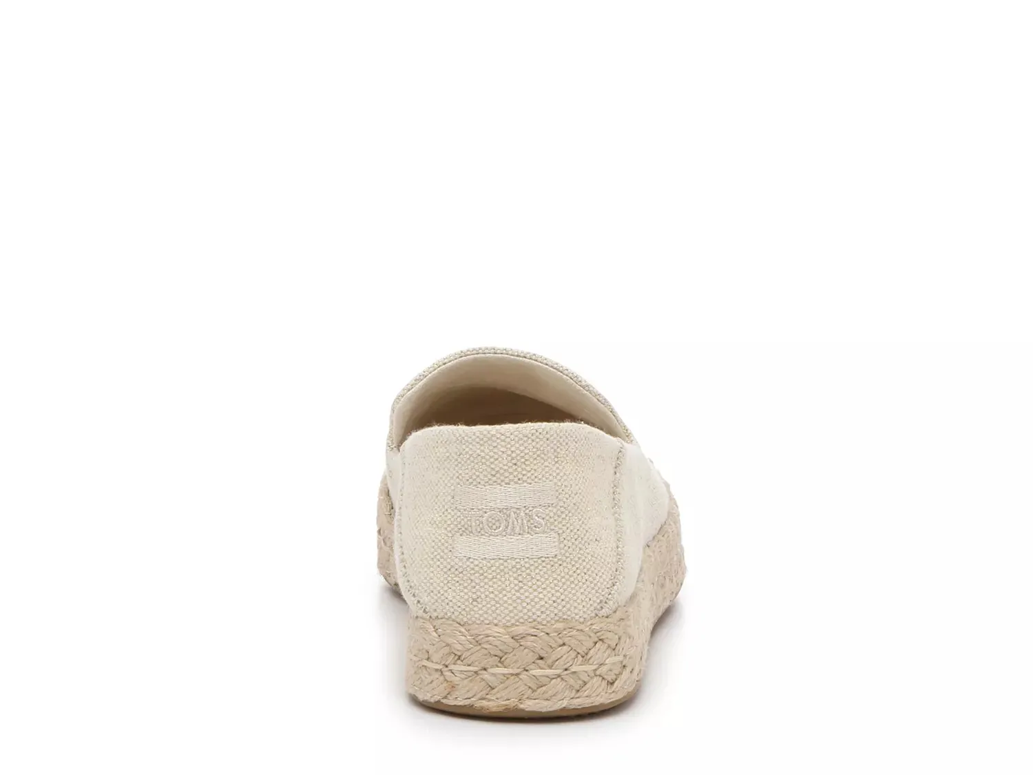 Эспадрильи TOMS Alison Slip-On — женские, натуральный бежевый/золотистый — фото 4