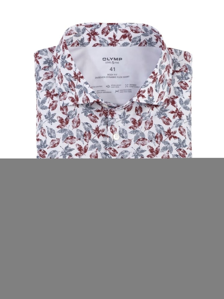 

Рубашка OLYMP body fit flex shirt, красный