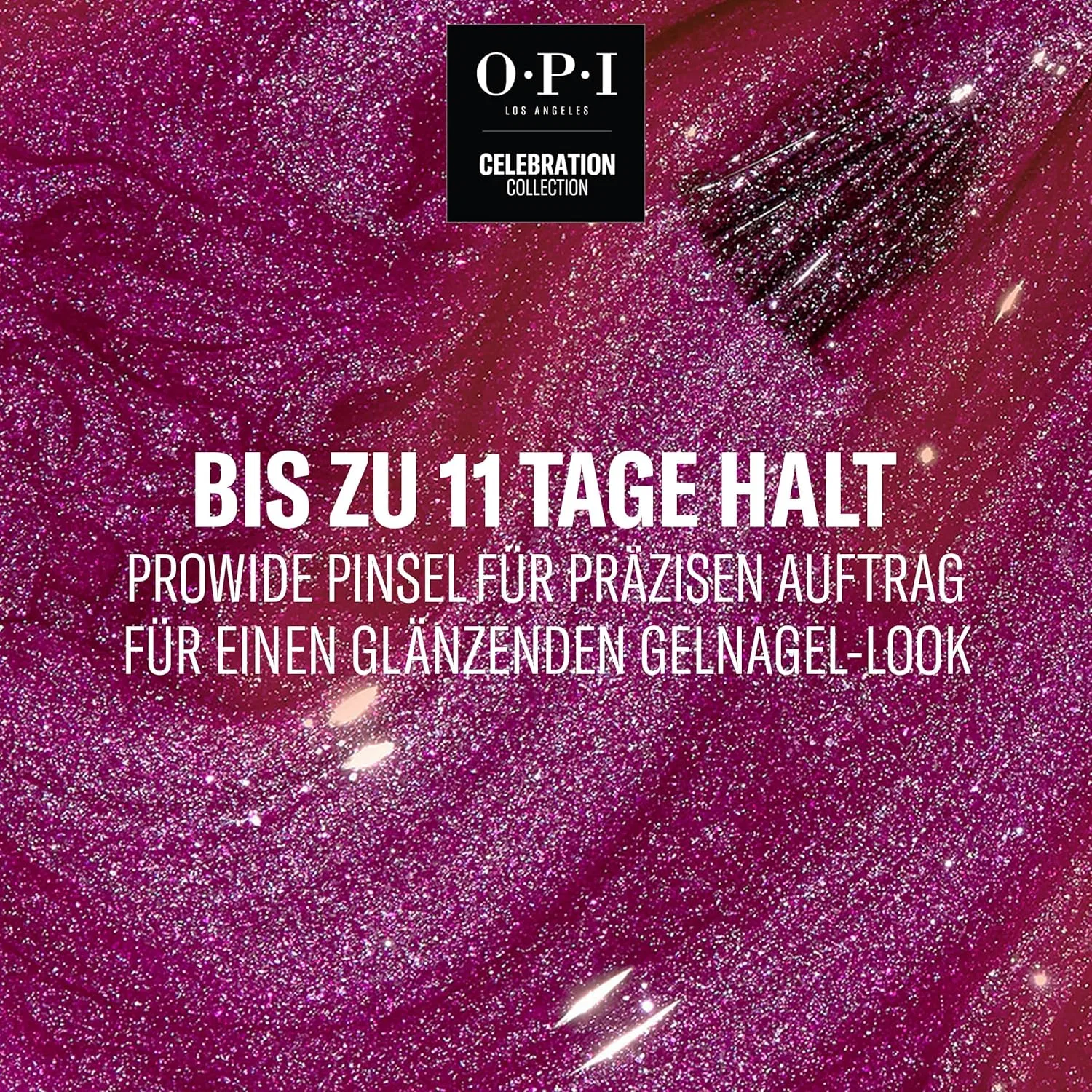 Лак для ногтей OPI Celebration Collection Infinite Shine Red or Pink Opi, Mylar Dreams — фото 2