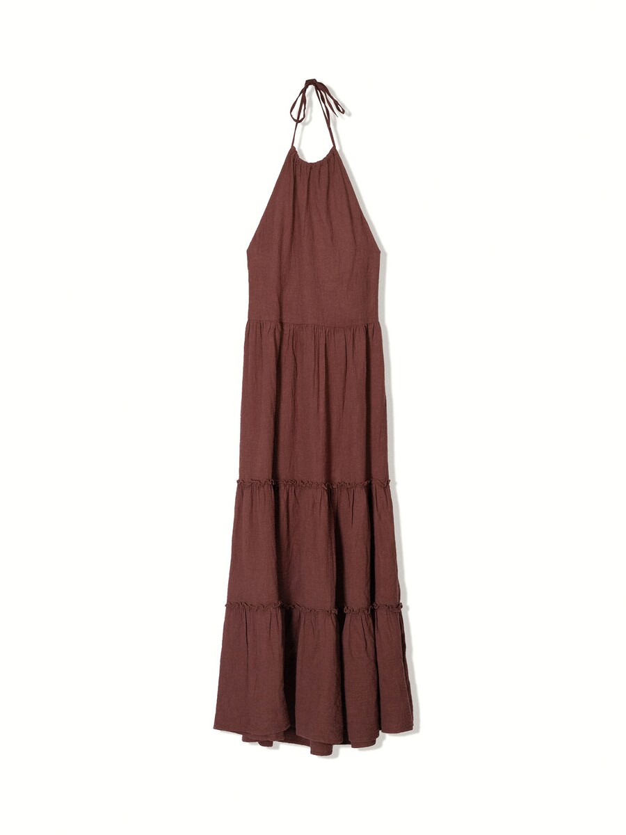 

Летнее платье Bershka, цвет Grenadine
