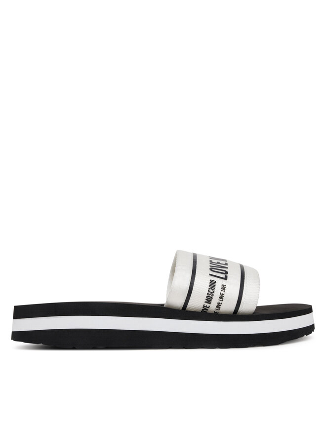 Мюли JA28334G0MIX6100 Love Moschino, белый