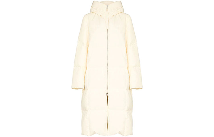 

JIL SANDER Пуховик женский бежевый