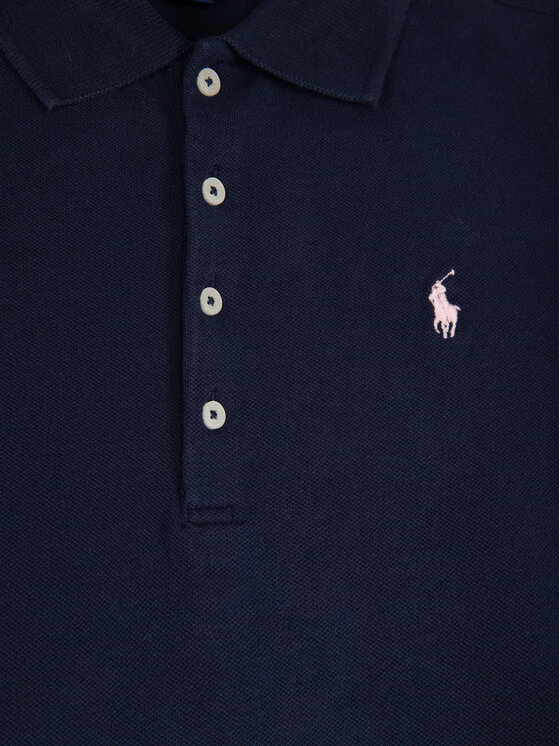Рубашка поло стандартный крой 313573242 Polo Ralph Lauren, синий — фото 3