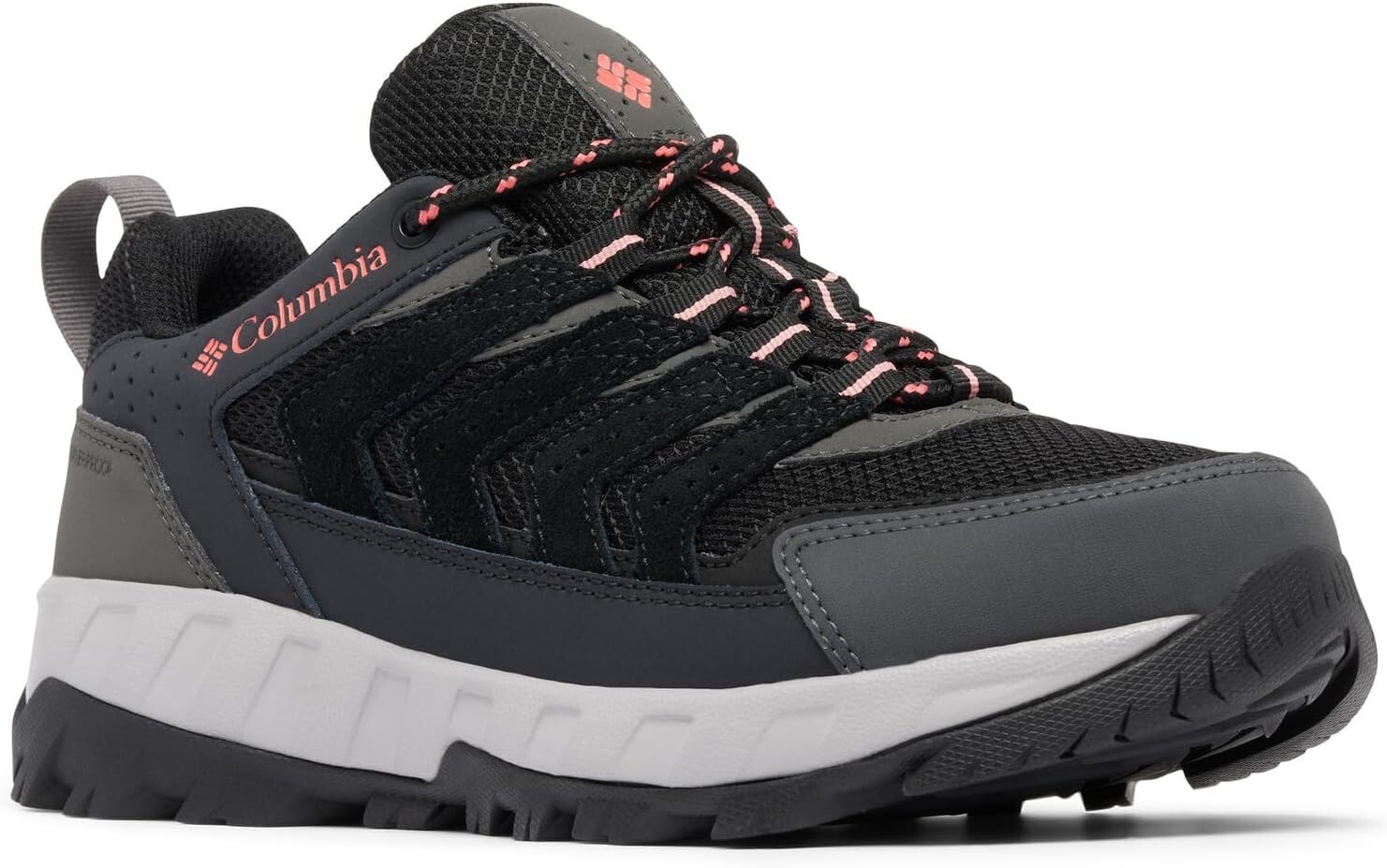 

Походная обувь Columbia Strata Trail Low Wp, цвет Black/Juicy