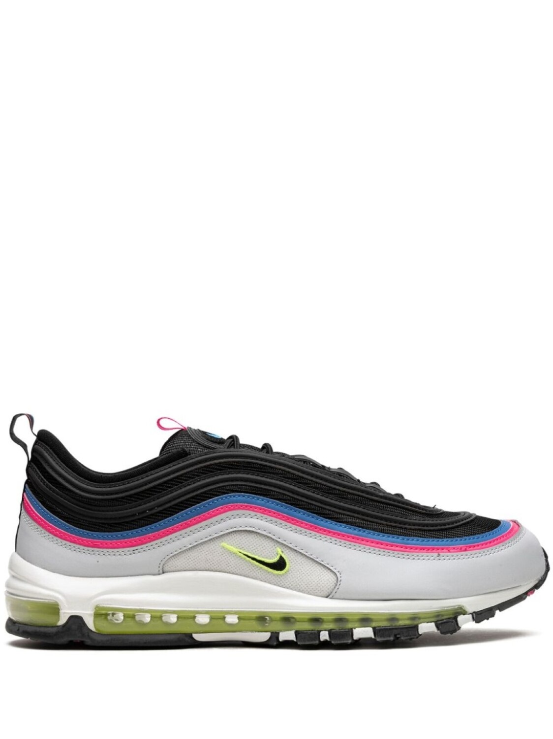 

Кроссовки Nike Air Max 97, черный/розовый/белый, Серый;черный, Кроссовки Nike Air Max 97, черный/розовый/белый