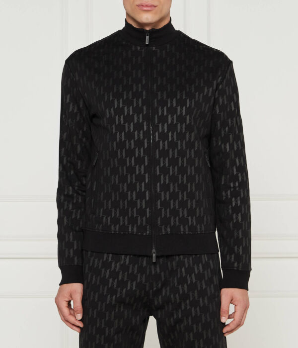 

Толстовка Karl Lagerfeld Regular Fit с узором, черный