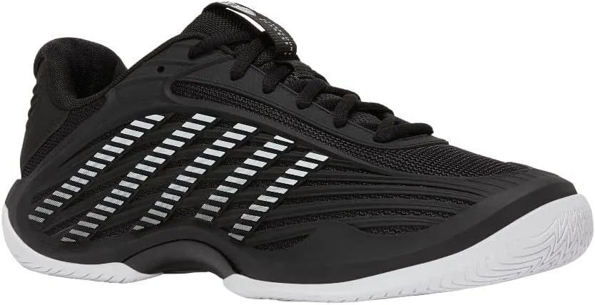 Мужские теннисные кроссовки K-Swiss Hypercourt Express 3, Black White — фото 2