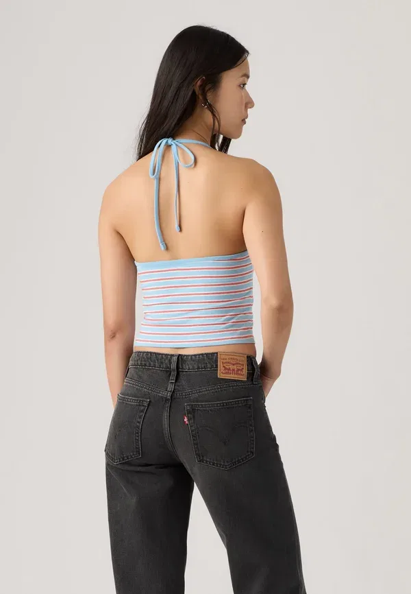 Топ-халтер Ella, Levi'S, цвет воздушно-голубой/сигнально-красный — фото 3