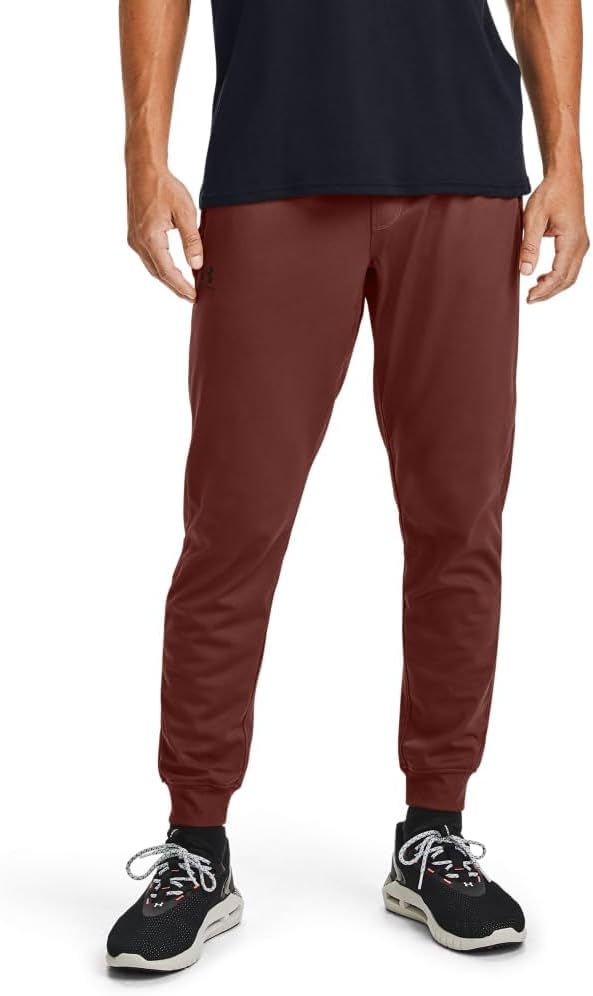 

Under Armour мужские спортивные трикотажные джоггеры, Cinna Red (688)/Black