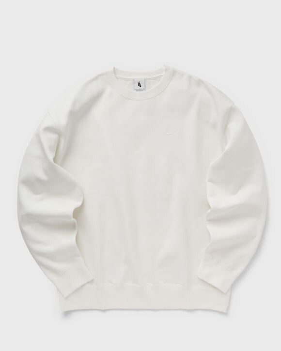 

Свитер Nike Solo Swoosh Fleece Crew, цвет sail/white
