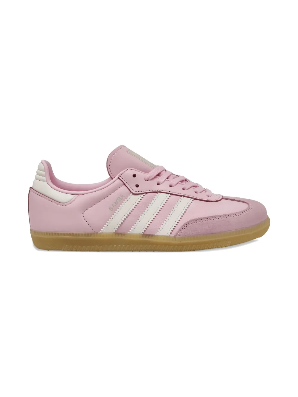 Кроссовки Samba OG Pink White Gum Adidas, розовый — фото 2