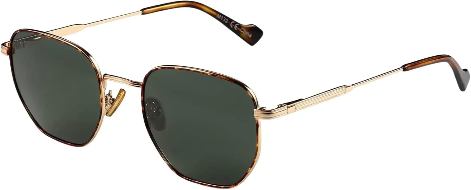 

Солнцезащитные очки с защитой от УФ-излучения UV400 | Металлическая оправа | Для женщин и мужчин | Линзы конфетных цветов | Для занятий спортом на открытом воздухе и вождения DSVIGF, 001 Green Lenses