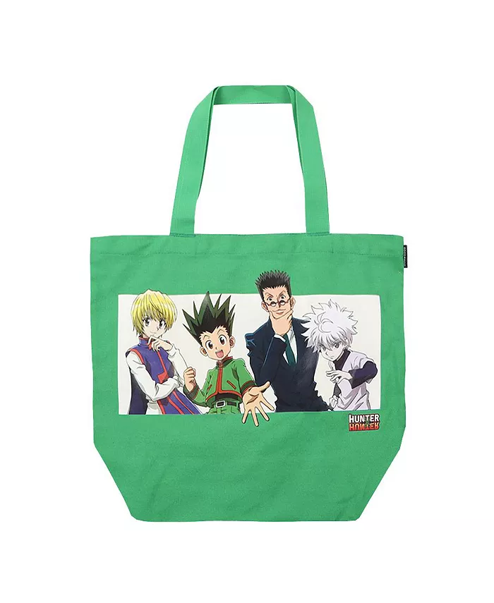 

Зеленая холщовая сумка для группового снимка Hunter x Hunter, мультиколор