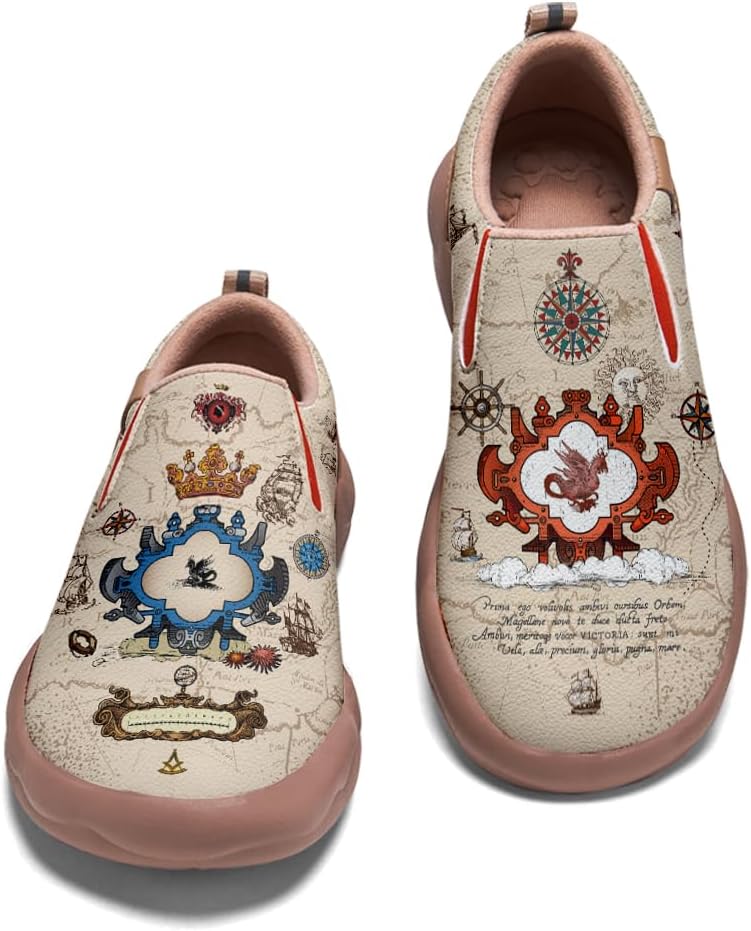 

Мужские слипоны для путешествий, комфортная обувь для ходьбы, подошва с символом волка, модные кроссовки в ретро-стиле с рисунком Onehorse, Retro Style_14