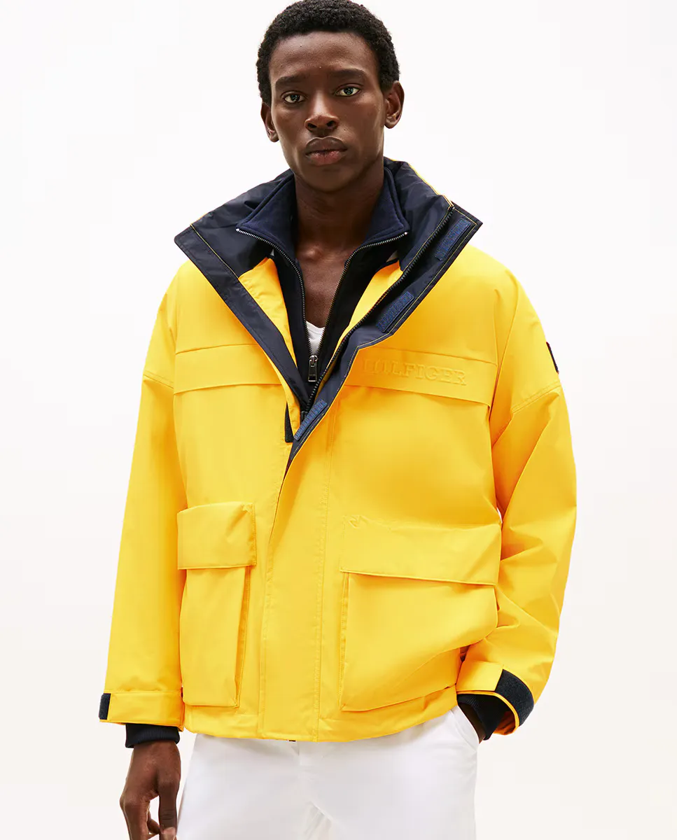 

Мужская куртка в стиле регата Tommy Hilfiger, желтый